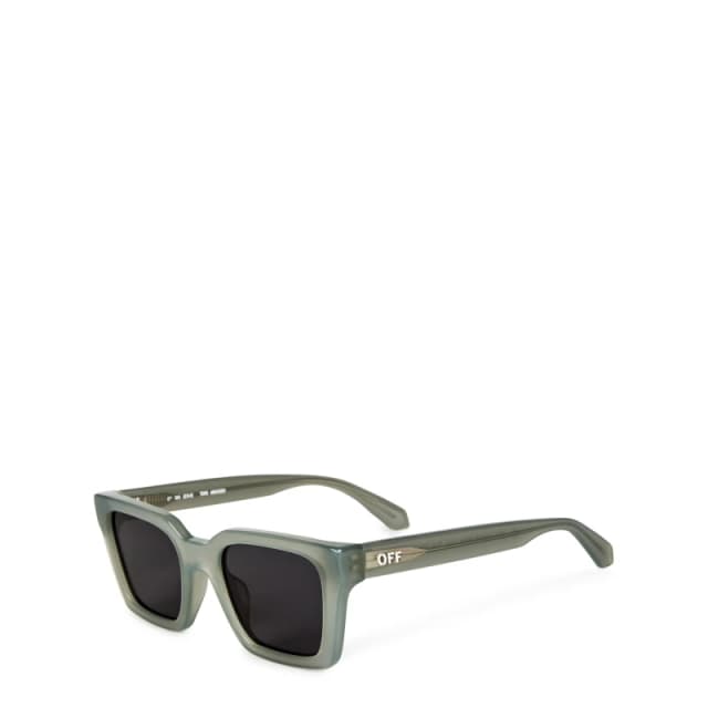 Off White Womens Palermo Acetate Square Sunglasses Grey female One Size