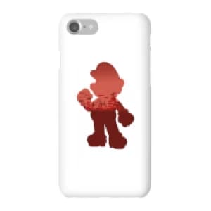 Nintendo Super Mario Mario Silhouette Phone Case - iPhone 7 - Snap Case - Gloss