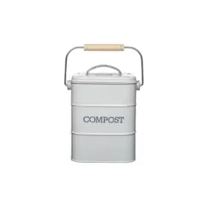 Living Nostalgia French Grey Compost Bin
