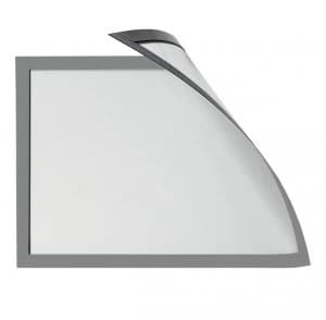 Magiboards Solo Magnetic Paper Holders A3 Grey PK6