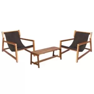 Tramontina Verona 3 Pcs. Lounge Set - Brown
