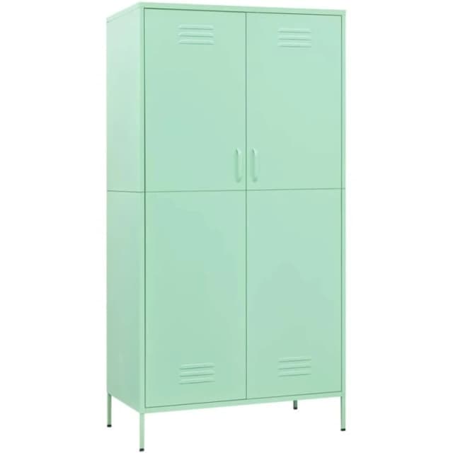 VIDAXL Wardrobe Mint 90x50x180cm Steel Vidaxl 8720286565605