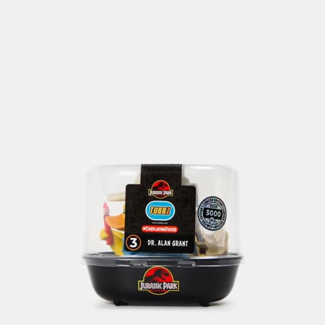 Rubber Road Jurassic Park Dr. Alan Grant Tubbz Merchandise unisex One Size