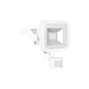 Slimline Guardian 8W Neutral White LED Floodlight with PIR - LFSP6W150 - 221765