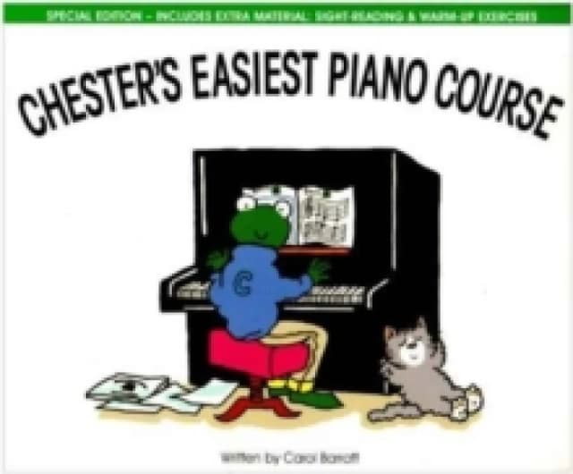 Chesters Easiest Piano Course by Carol Barratt Paperback