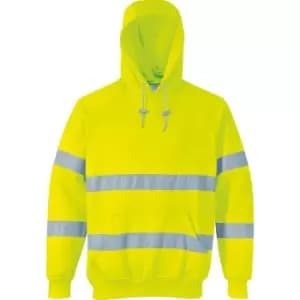 Portwest B304ORR4XL - sz Hi-Vis Hooded Sweatshirt - Orange