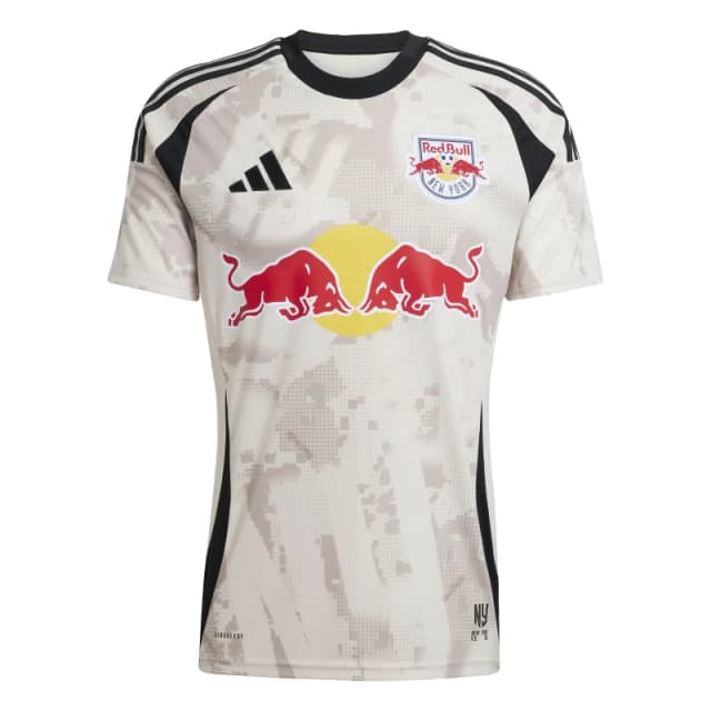 adidas New York Red Bulls Away Shirt 2025 2026 Adults Halo Ivory male XL