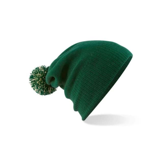 Beechfield Beechfield Men Snowstar Beanie in Bottle Green Bottle Green One Size Male 5063425297870