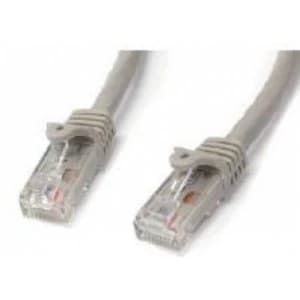 StarTech Grey Gigabit Snagless RJ45 UTP Cat6 Patch Cable Patch Cord 0.91m