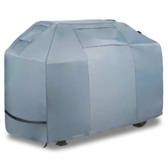 Vonhaus Large BBQ Cover (H)130cm x (W)180cm x (D)70cm, Grey 2500996