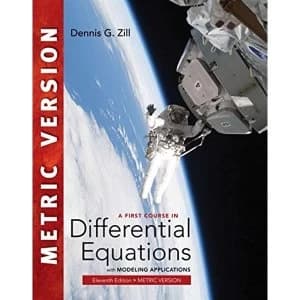 A First Course in Differential Equations with Modeling Applications by Dennis G. Zill (Paperback, 2017)
