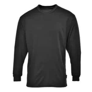 Base Layer Thermal Top Long Sleeve Black 2XL