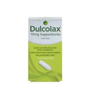 Dulcolax 10mg Adult Suppositories - 12 Suppositories
