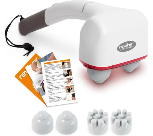 REVIBER Zen Physio RV-MADP Handheld Body Massager - White 9321302000507