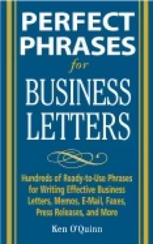 perfect phrases for business letters