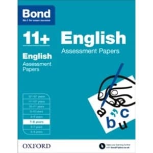 Bond 11+: English: Assessment Papers: 7-8 years by Sarah Lindsay, Bond (Paperback, 2015)