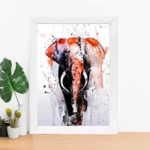 BC1024311550 Multicolor Decorative Framed MDF Painting