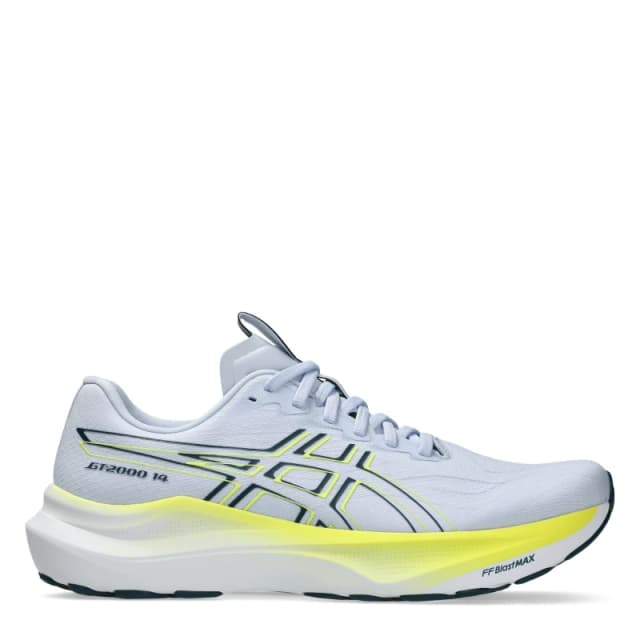 Asics GT-2000 14 Shoes Gray Yellow AW25, Size 48 - EUR