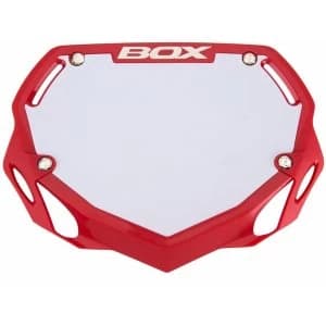 Box Phase 1 Small Number Plate Red