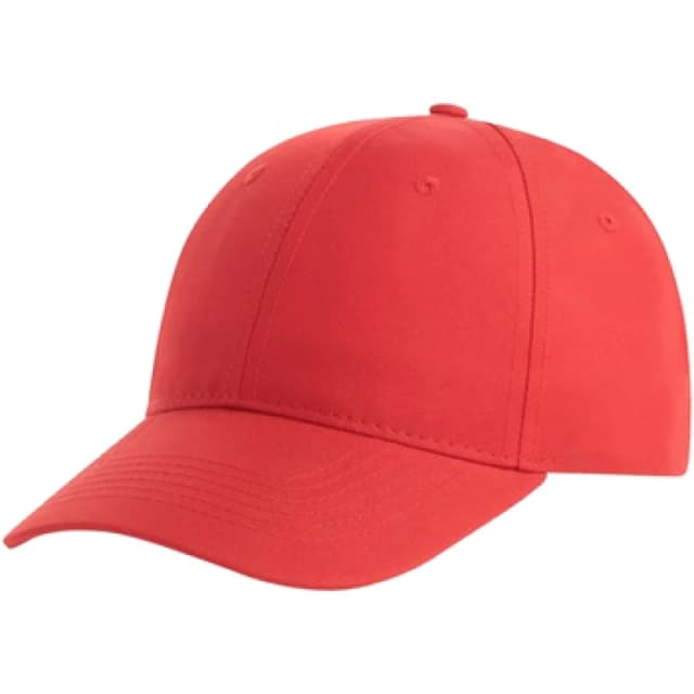 Atlantis Atlantis Men Recy Six Polyester Baseball Cap in Red Red One Size Male 5063107765529