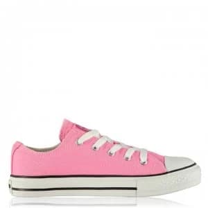 SoulCal Canvas Low Childrens Canvas Shoes - Pink