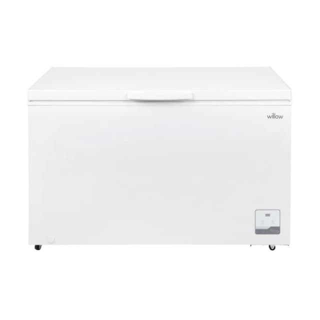 Willow Freestanding 400L Chest Freezer White