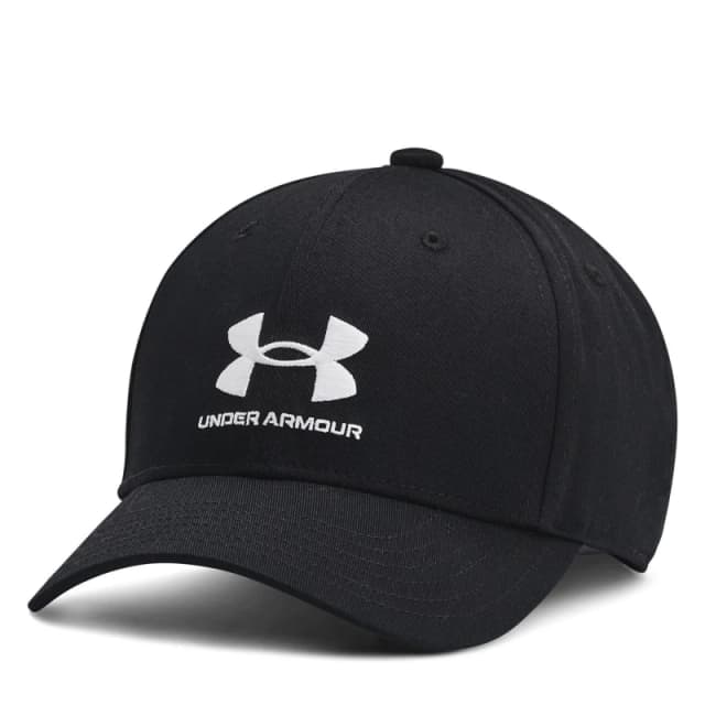 Under Armour Branded Lockup Adjustable Cap Junior Boys Baseball Caps Junior Black 39848903020