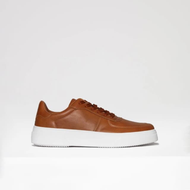Threadbare 'Marys' Casual Raised Sole Trainers Tan