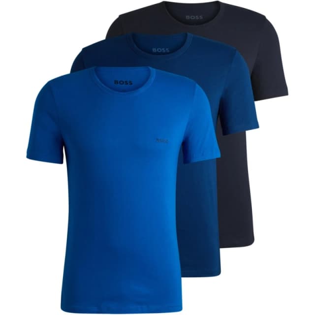 Boss 3-pack Classic T-Shirts Regular Fit T-Shirts S Blue 59759123350