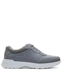 Rockport Prowalker City Blucher Trainer - Grey Nubuck, Grey Nubuck, Size 10, Men