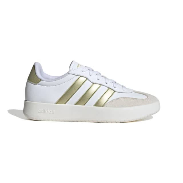 Adidas SPORTSWEAR Barreda Trainers White/Gold-Coloured Women 36 (3.5);37.3 (4);38 (5);39.3 (5.5 to 6);40 (6.5);41.3 (7)
