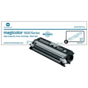 Konica Minolta A0V301H Black Laser Toner Ink Cartridge