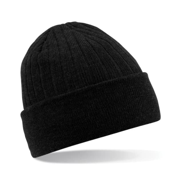 Beechfield Beechfield Men Thinsulate Beanie in Black One Size Male 5063527292339