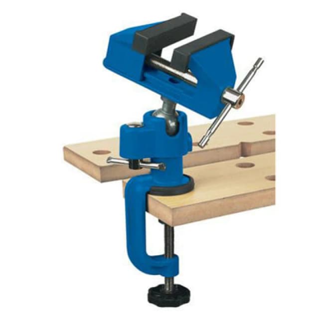 Loops Multi Angle Vice 70mm Rubber Jaws 50mm Opening Capacity Table Guard Multi