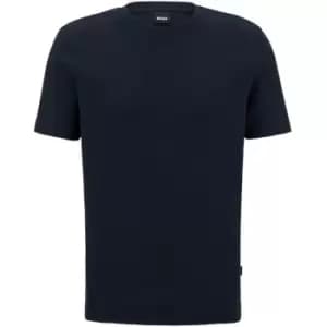 Boss Boss Tiburt Jacquard T-Shirt - Blue