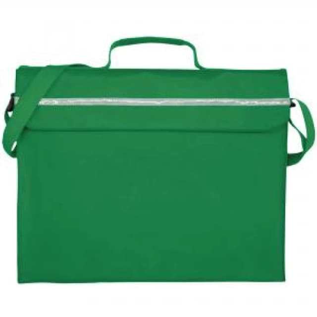 Primo Printed Book Bag Emerald