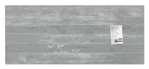 Sigel Artverum Magnetic Glass Board 1300x550mm Concrete