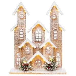Cosy Xmas Village Large Ornament