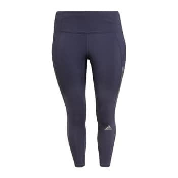 adidas Own The Run 7/8 Running Leggings (Plus Size) Women - Shadow Navy