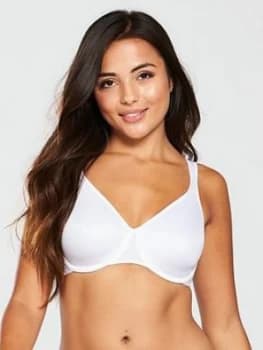 Triumph Comfort Minimiser Bra - White, Size 34, Women