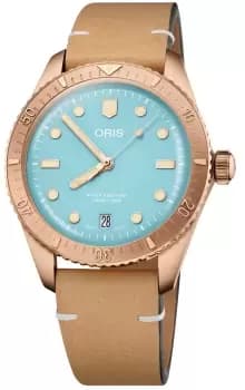 Oris Watch Divers Sixty-Five Cotton Candy Sky Blue