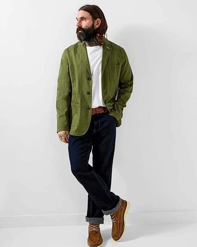 Joe Browns Joe Browns Exceptional Everyday Blazer Green - Joe Browns - Size: 46 Green Male 46 JB04905