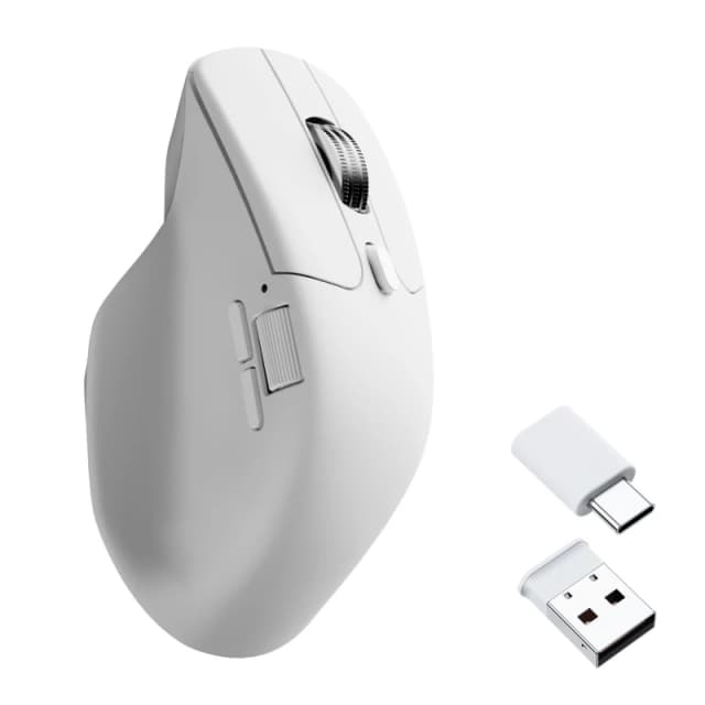 Keychron Keychron M6S-B72 mouse Universal Right-hand RF Wireless + Bluetooth + USB Type-C Optical 12000 DPI M6S-B72