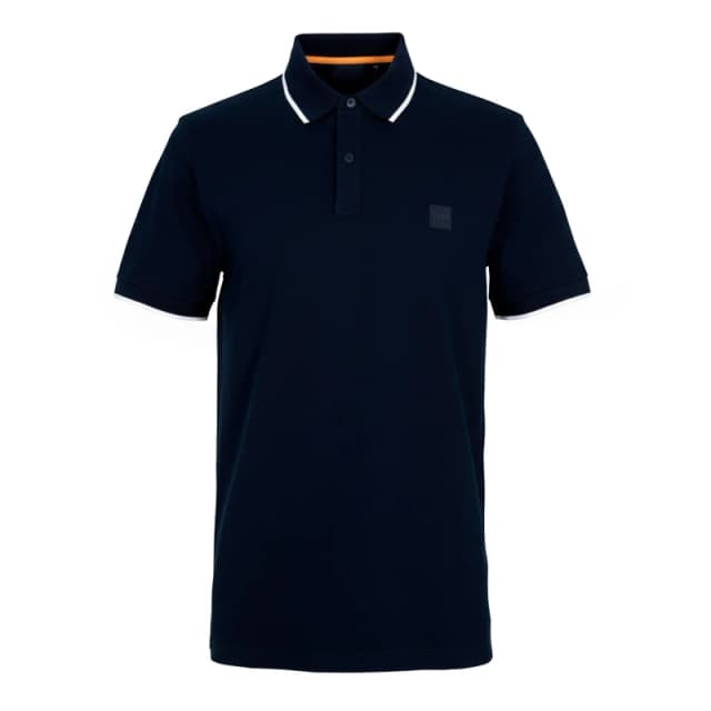 BOSS Passertip mens Polo shirt in Marine