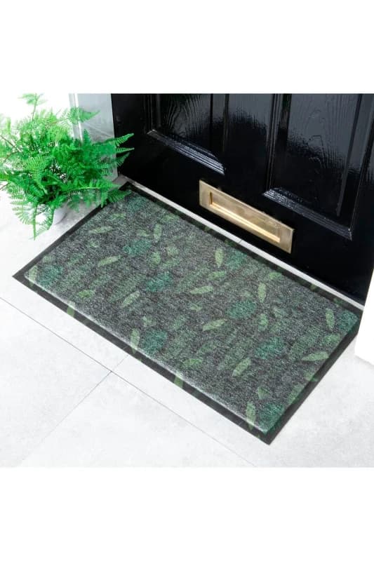 Native Natural Jungle Leaf Doormat (70 X 40Cm)