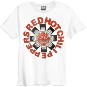 Red Hot Chili Peppers - Aztec Mens Large T-Shirt - White