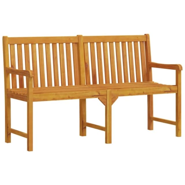 VIDAXL Garden Bench 150cm Solid Acacia Wood Vidaxl 8720286668481
