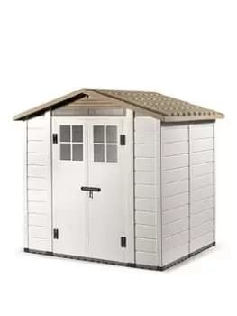 Other Shire Tuscany Evo 200 Plastic Shed 7x5ft - Garden & Outdoor