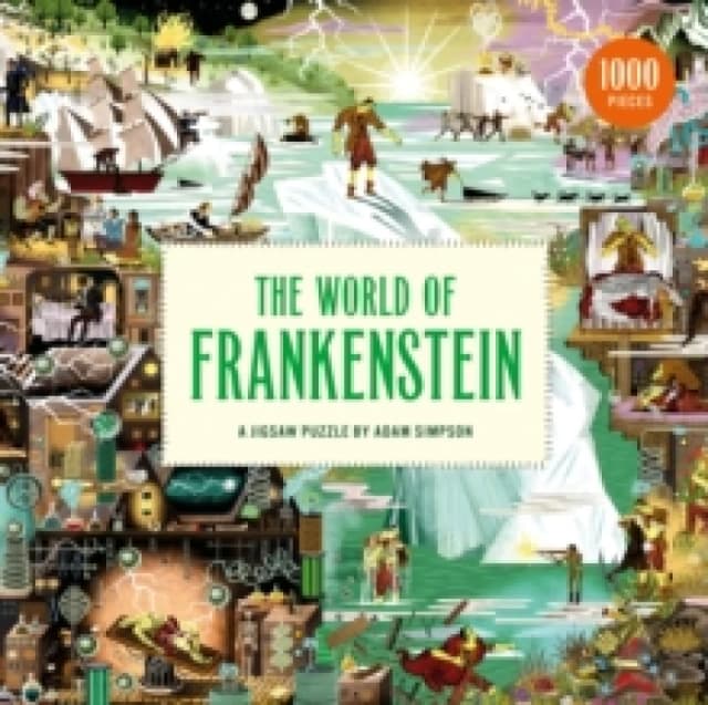 The World of Frankenstein : A Jigsaw Puzzle by Adam Simpson Jigsaw