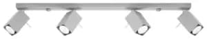Merida 4 Light Spotlight Bar Grey, GU10